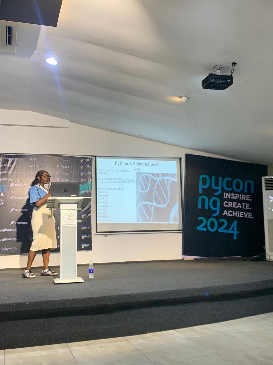 sophiairoegbu_'s tweet image. Listening to @flora_oladipupo talk about bioinformatics in Python and how it should be adopted in Nigeria and in learning. 🔥

#PyConNG2024