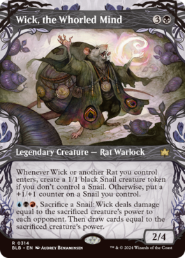 MTGGoldfish's tweet photo. A legendary rat that amasses Rat into a giant Snail of damage and card draw. More previews at https://t.co/FO3L4aZGq0

Source: https://t.co/HIW3tMr6Qa https://t.co/hDdjG5hoY6