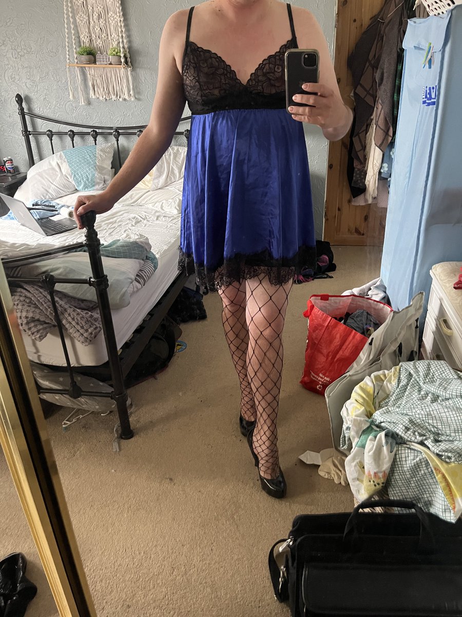 paige_silk's tweet photo. Seen as though it’s #fishnetfriday I thought I’d post a pic of me wearing them yesterday
#crossdresser #crossdeessing https://t.co/JqjVSyOiHQ