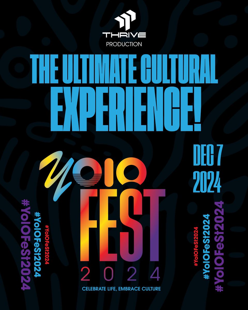 thrive231's tweet photo. "Unveiling the heart of heritage: a journey through vibrant festivals, timeless Entertainment , and heartfelt traditions."

#Yolofest2024 https://t.co/jfuqIEMvtn