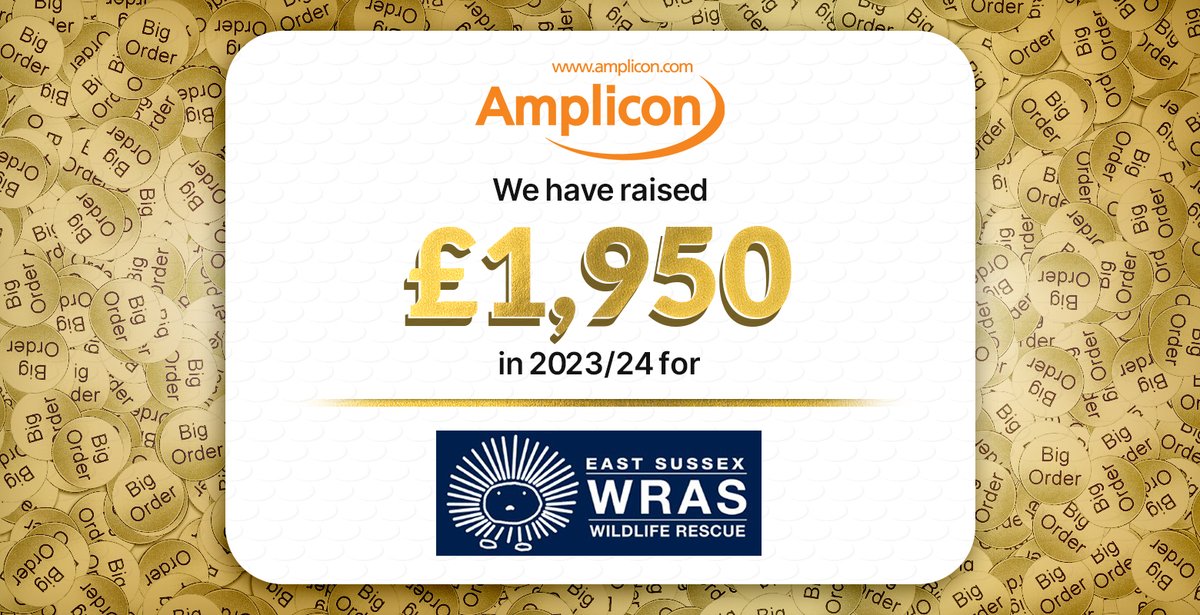 AmpliconUK's tweet photo. Yet again, Team Amplicon has raised £5,000 for 3 outstanding charities! Congrats to our amazing sales team for their efforts.  This year, we have raised funds for @eastsussexwras, Know Dementia, and @martletshospice! 

Read full article here: https://t.co/WTSSwwPK29 
#donate https://t.co/wcdO8XdAnS