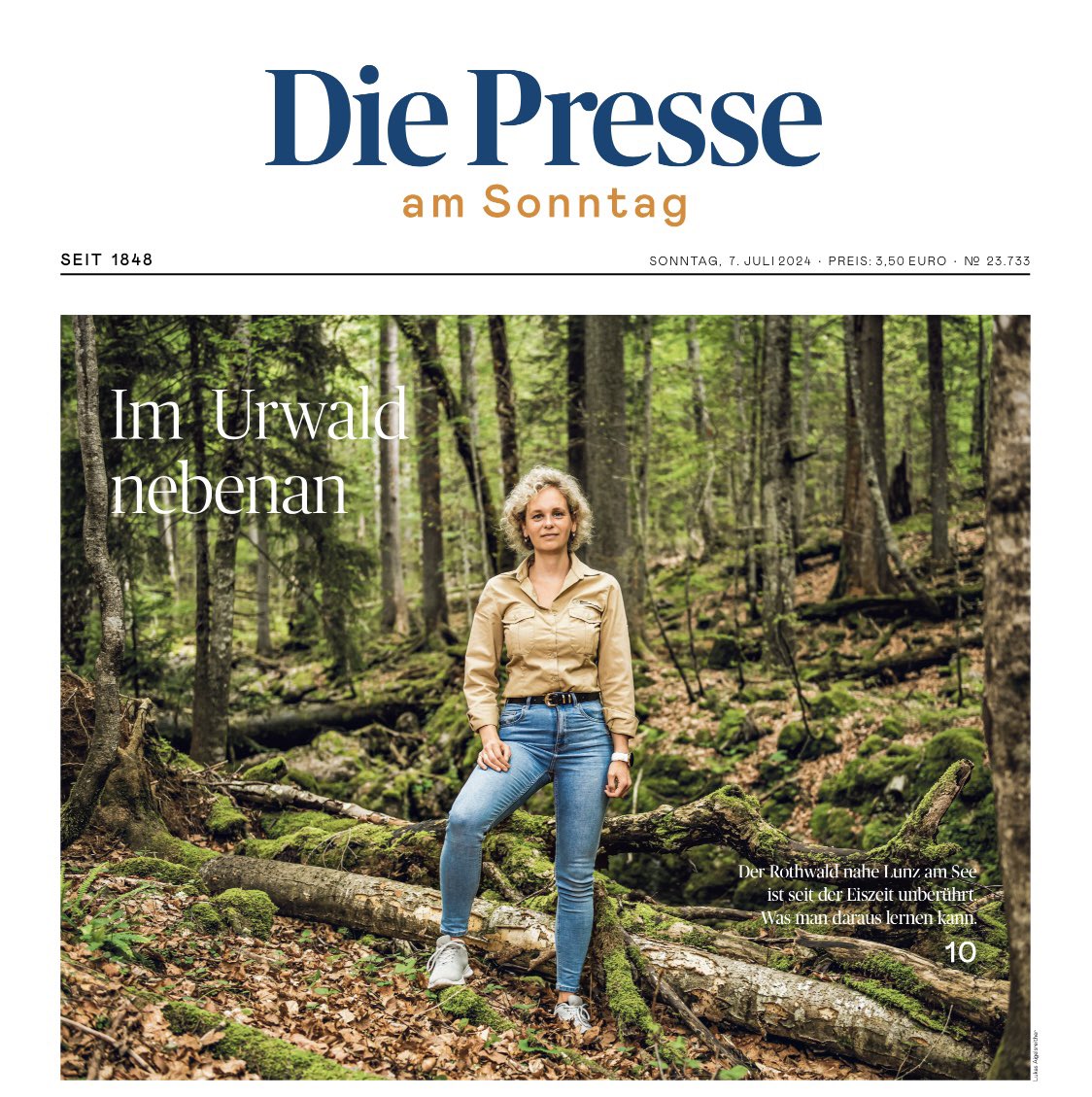 Eine der schönsten Seiten an diesem Beruf ist ja, dass man einen Einblick in Plätze bekommt, der vielen verwehrt bleibt. Ich war unlängst im Urwald - einer der wenigen noch existierenden Flecken in Europa, die seit der letzten Eiszeit unberührt geblieben sind. 🧵