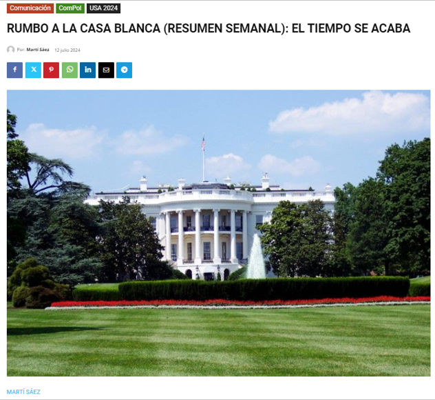 ideograma's tweet photo. Nuevo #resumensemanal de los contenidos y la actualidad que compartimos en nuestra #guíaUSA2024🇺🇸 y que, bajo el título Rumbo a la Casa Blanca, está a cargo de @MartiSitges en el blog de @antonigr.

🔗 https://t.co/D6ABqVmSgr https://t.co/iBIje9iMHx