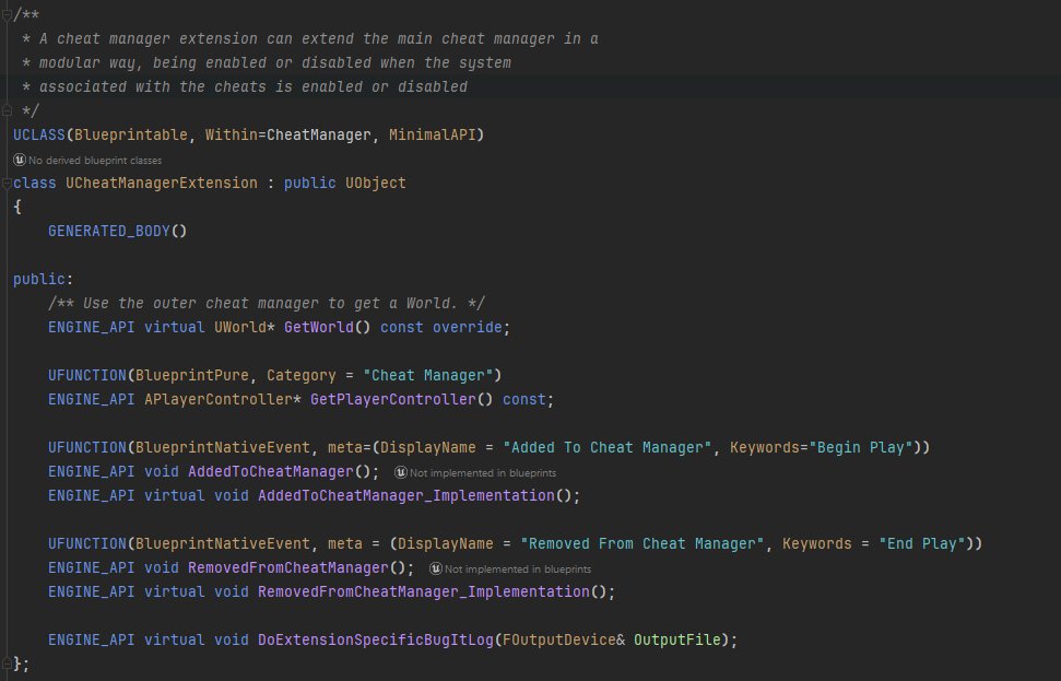 QUANDINI_'s tweet image. if you didn't know about Cheat Manager extensions in #UnrealEngine, now you do!

I find them particularly helpful for plugins that I reuse in projects.