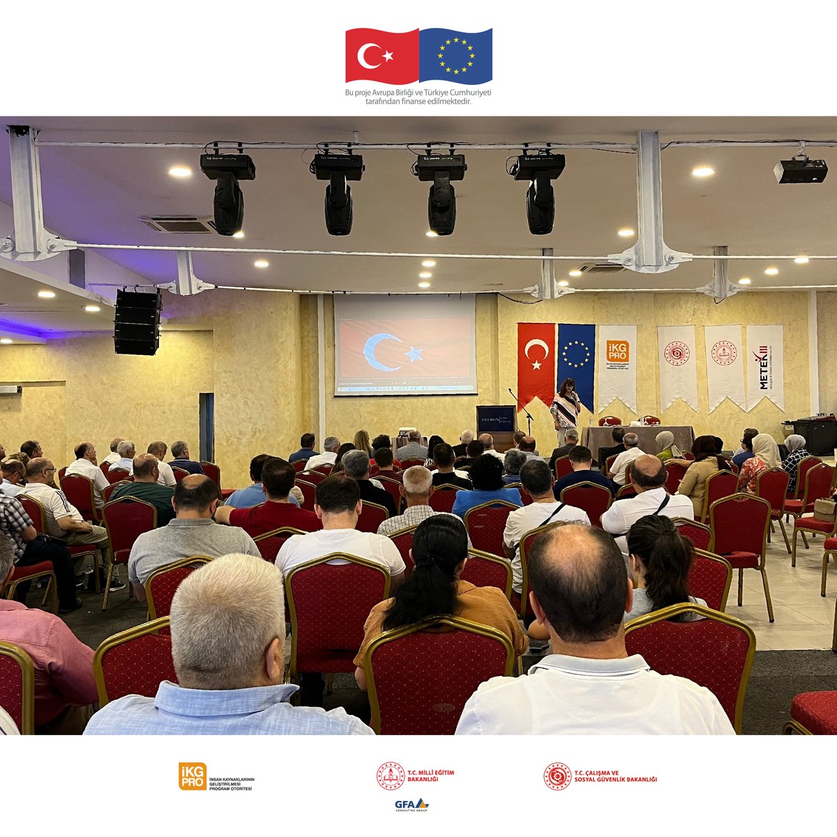 metekprojesi's tweet photo. Projemiz kapsamında Trabzon’da,
‘‘Mesleki ve Teknik Eğitim Bilgilendirme ve İstişare Toplantısı'' düzenlendi.
#METEKProjesi https://t.co/PHb94Lggfr