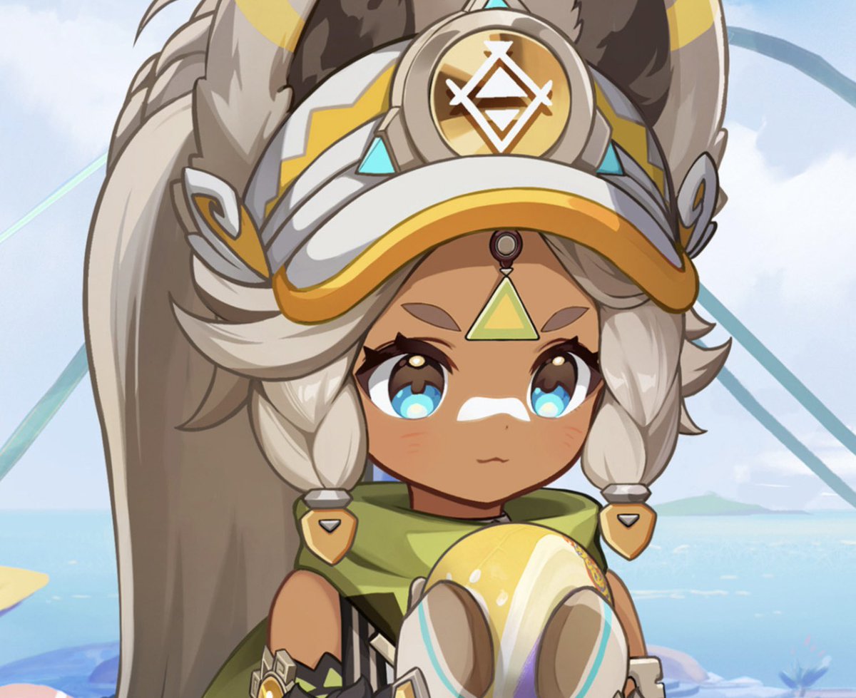 peachiiri's tweet photo. decided to recolor all the natlan trailer characters with skin tones that i felt complemented their designs the best https://t.co/8nKo34Fqjk