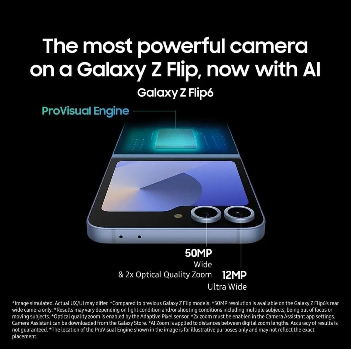 Afzarul4's tweet photo. Galaxy flip series
phone is now official Flip6  announced, Pretty cool looking phones with comes with pretty cool features
#SamsungMembers #SamsungMembersStars #GalaxyAI    #SamsungUnpacked    #Samsung #GalaxyZFold6    #GalaxyZFlip6    #GalaxyWatch7 #GalaxyWatchUltra https://t.co/WnylkIGK4L