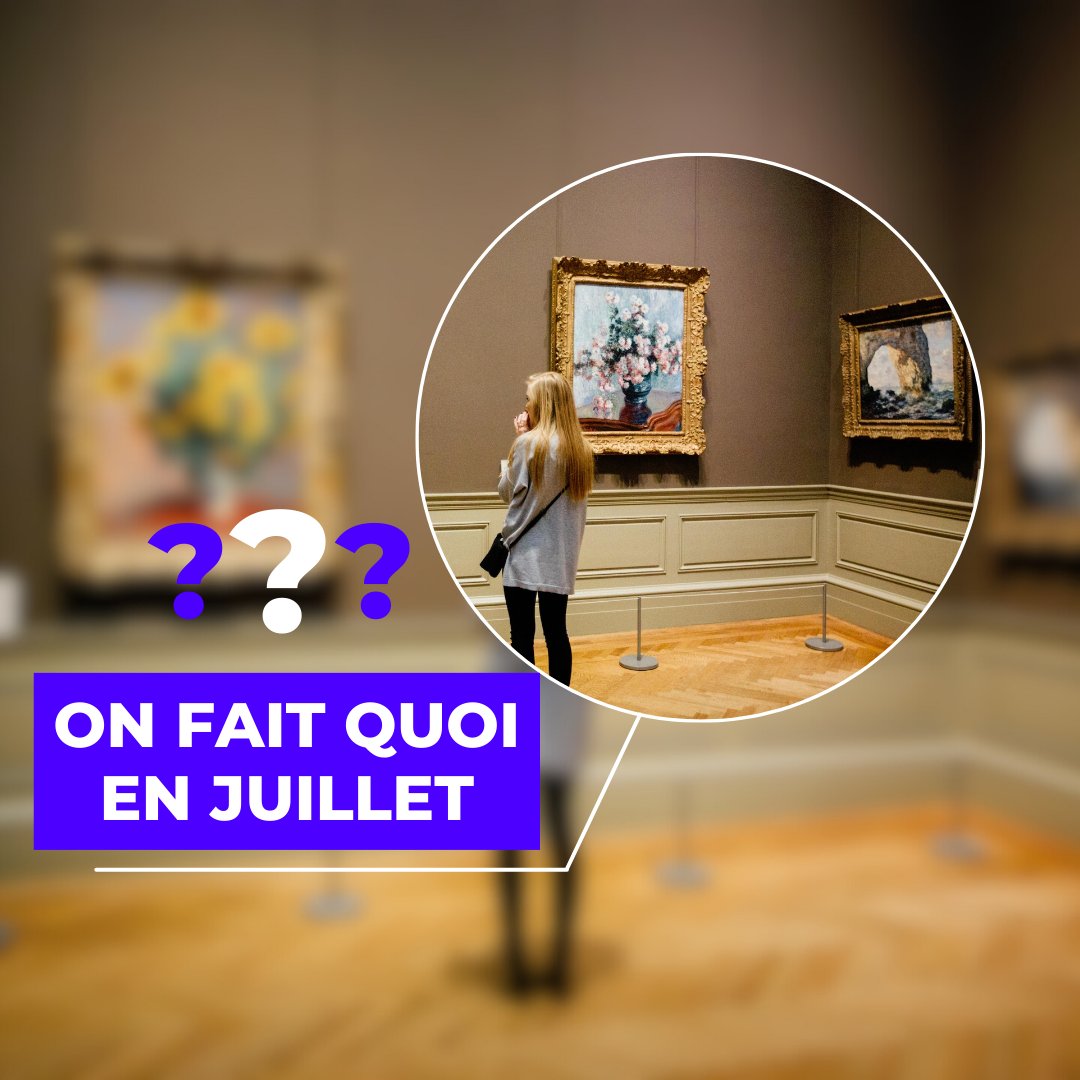 GT_Place's tweet photo. #Sortie l 🖼 8 expos à ne surtout pas manquer en juillet à Paris. 👇

#musée #exposition