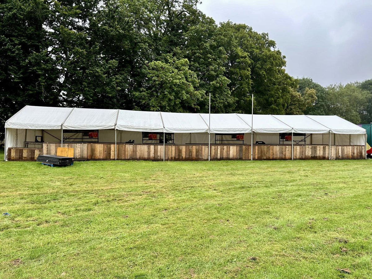 Who’s excited for Sunday? We’ve been busy setting up for Derby Summer Sessions. A fantastic day of music and football 🎸🏴󠁧󠁢󠁥󠁮󠁧󠁿⚽️

#marqueeevent #derby #EURO2024