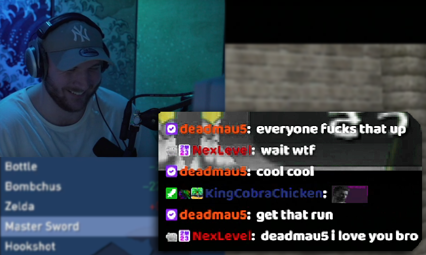HOLY SHIT DEADMAU5 JUST TUNED INTO MY STREAM

I'm fangirling so hard rn, one of my all time favorite producers for over a decade, is watching me speedrun

insane, im so happy haha wtf