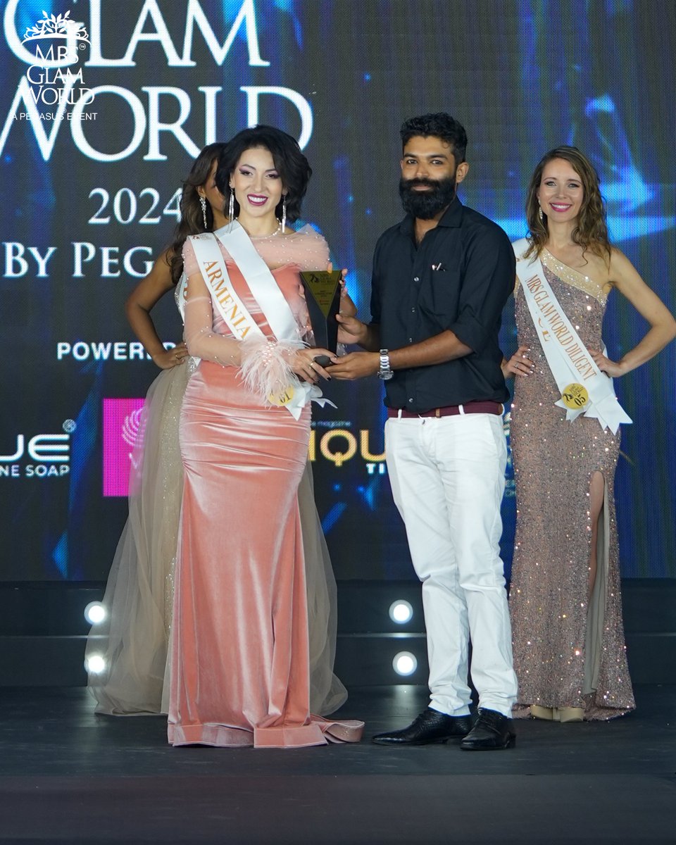 MrsGlamWorld1's tweet photo. Mrs Glam World Shining Star 2024

Armenia 🇦🇲 @ledi_e.j

@sajearthresort &amp; @dqueworld presents Mrs Glam World 2024 powered by @manappuramofficial @dquesoap @vibemunnar @uniquetimesmagazine #ficf

An event by: @pegasusglobalpvtltd
Event directed by : @ajitpegasus https://t.co/gCTHQ8HqLj