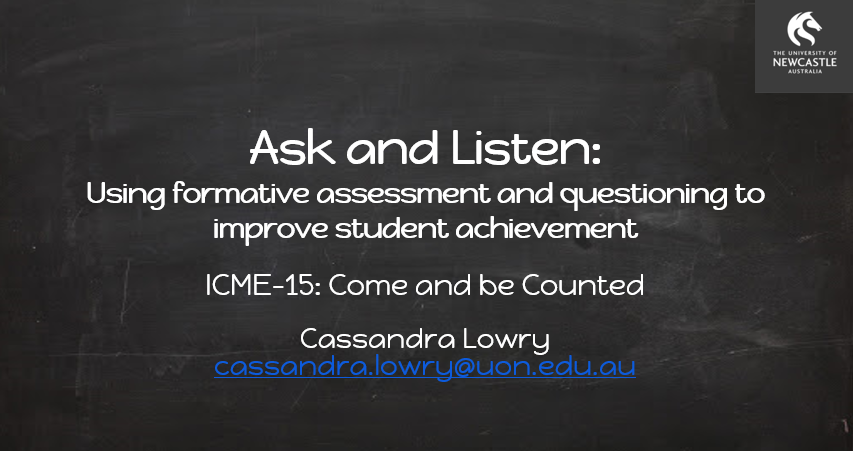 cass_lowry's tweet photo. If you missed or were locked out of my @icme_15 presentation today all about formative assessment strategies, here are the slides #icme15 #MTBoS #iteachmath #MathsTalk
https://t.co/3Z4eaKmhY5 https://t.co/DeCJyqKVgz