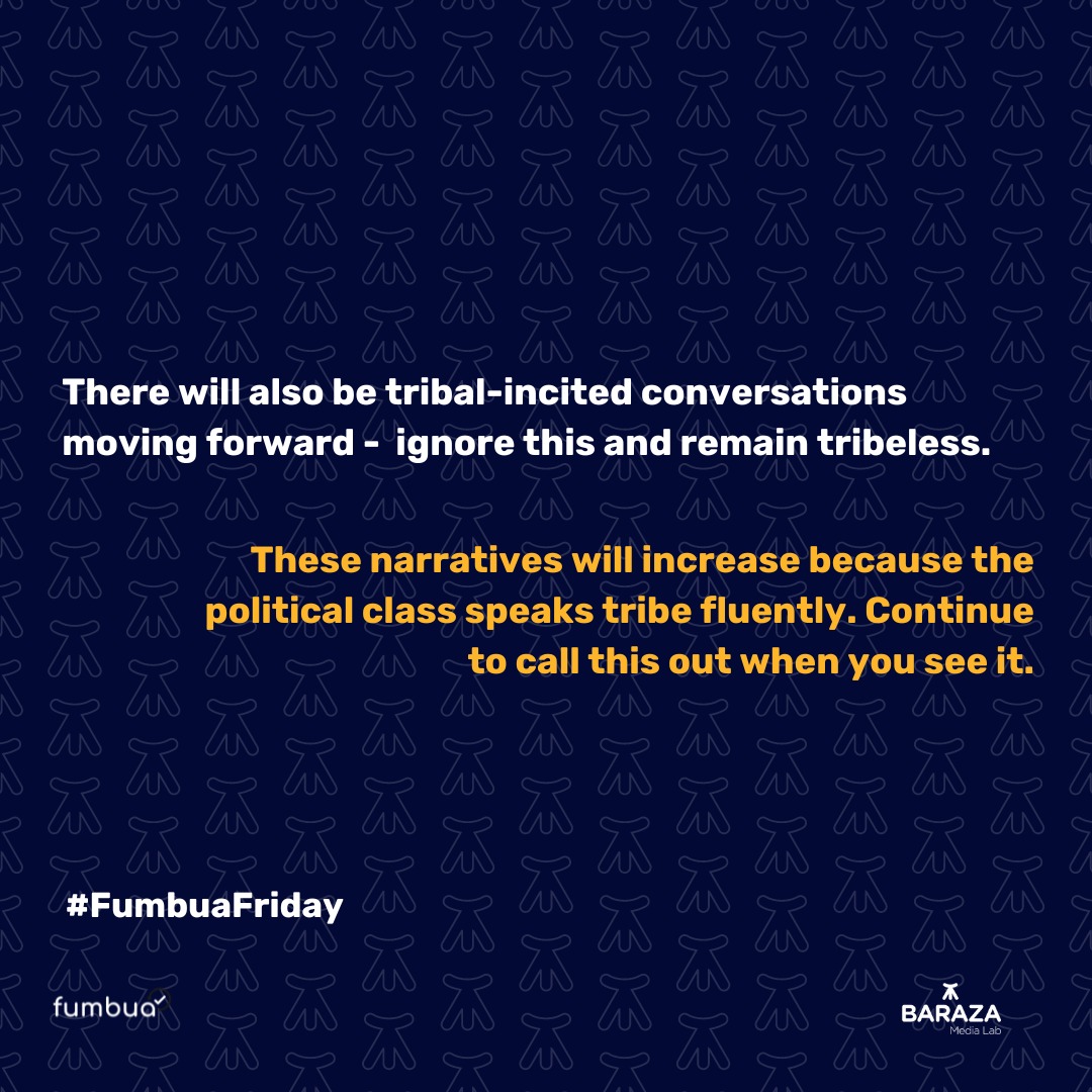 FumbuaKE's tweet photo. It's #FumbuaFriday! 
Here's what to expect as we navigate the current political climate 👇🏾

Permanent Secretaries to keep things running until a new Cabinet is formed.
Incoming propaganda waves with narratives around proposed Cabinet members.

@BarazaLab #FumbuaFriday https://t.co/q9txuaS9go