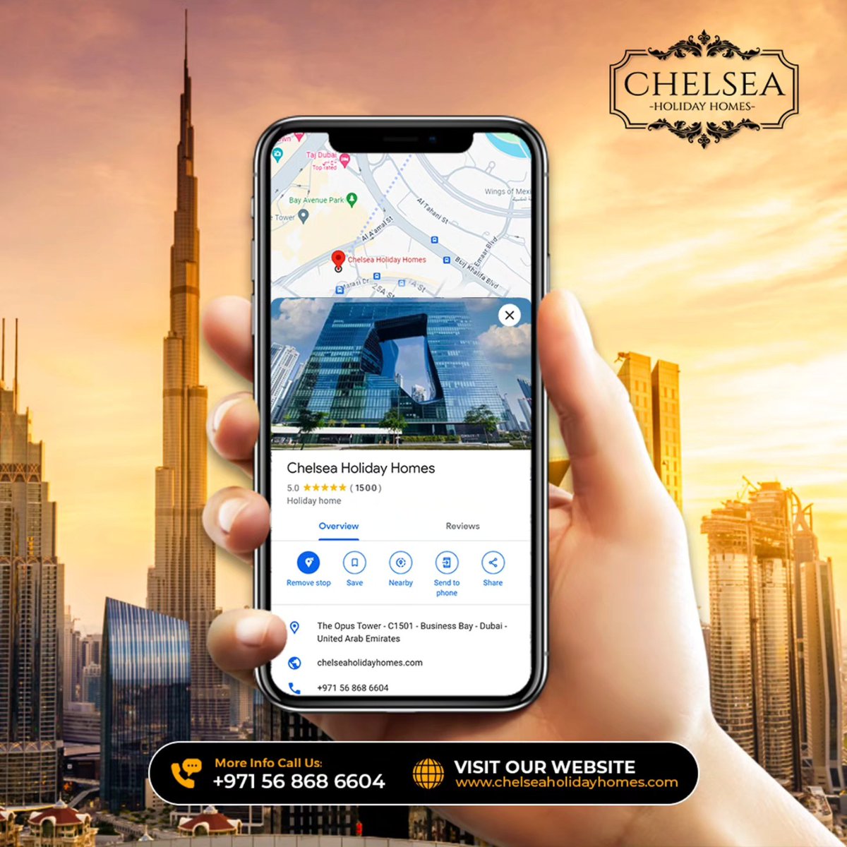 ChelseaHHomes_'s tweet photo. Experience the best in vacation rentals with ChelseaHolidayHomes. Your dream vacation starts here! ✨

🌐 Visit Us: https://t.co/DcIvk9rnWq 

📞Call Us: +971568686604

#ChelseaHolidayHomes #DubaiVacation #LuxuryRentals #OpusByOmniyat #DubaiLiving #HolidayRentals #Personalized https://t.co/TONkxAqBdW