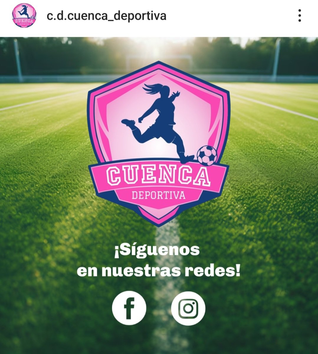 Cuenca_deportiv's tweet photo. ¡ Síguenos en Facebook e Instagram ! https://t.co/9BRf2DqYsk