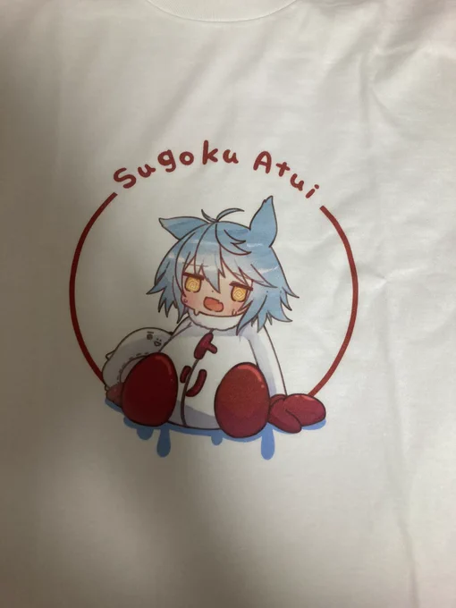 Tシャツが届いたよ!!⸜(* ॑  ॑* )⸝  #コミケ104 #アズレン