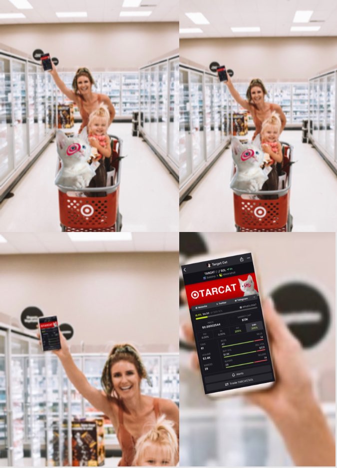 jaehnig01's tweet photo. @Dior100x Just missing the O to make a $TARcAT

$TARCAT is trending 

J8AKFSgHEJRbY2NVGr62v8SGCXhpMJ7VdWLf8D9Piy6N

Not a PVP 

Using retail to onboard retail 

The ultimate Trojan horse. 

@Targetcatsol https://t.co/GA6vRPLQ1H