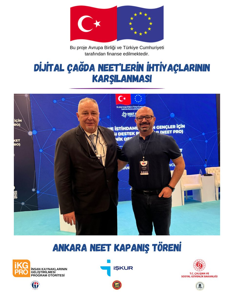 neet_gaun's tweet photo. 2⃣
NEET PRO Projesi Kapanış Konferansı gerçekleştirildi. Konferansta, proje boyunca elde edilen kazanımlar ve sonuçlar paylaşıldı, hibe projelerinin uygulanma süreçlerinde elde edilen deneyimler aktarıldı.
2⃣
#neetpro #neetproumutverecek #ntmyo https://t.co/pCcWDmsUV9