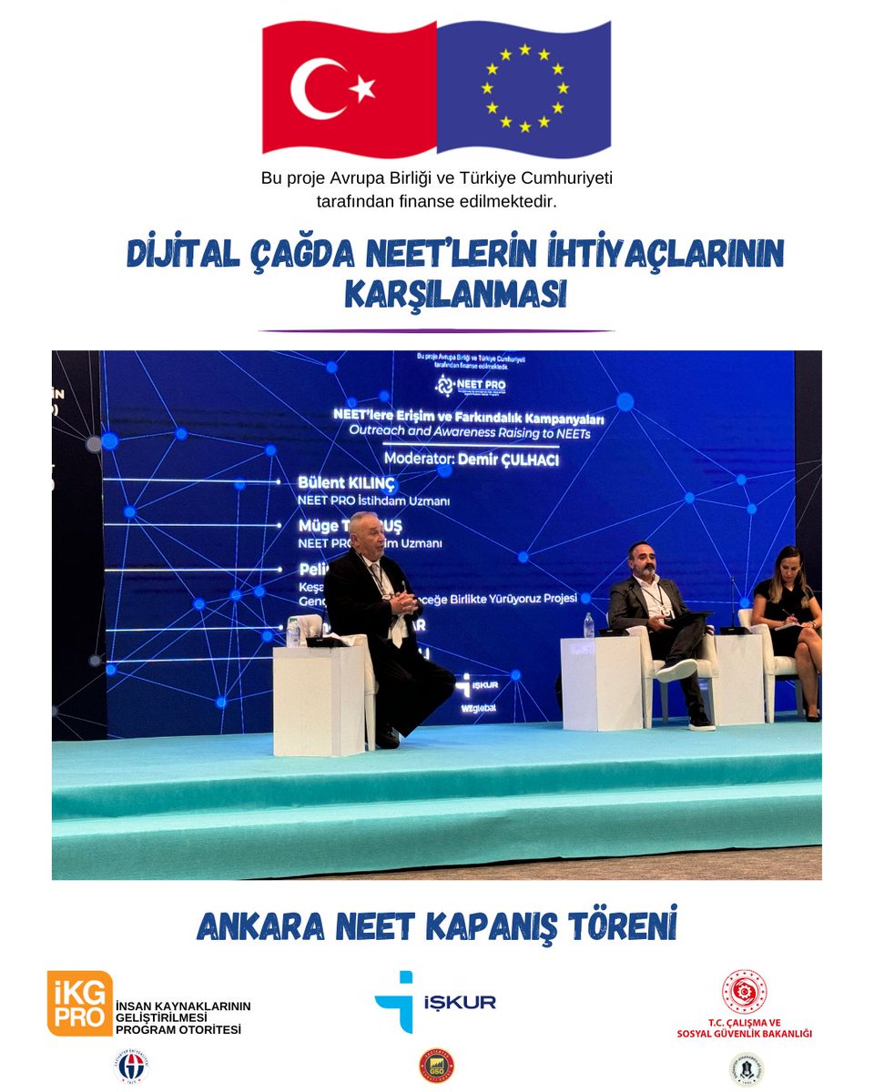 neet_gaun's tweet photo. 2⃣
NEET PRO Projesi Kapanış Konferansı gerçekleştirildi. Konferansta, proje boyunca elde edilen kazanımlar ve sonuçlar paylaşıldı, hibe projelerinin uygulanma süreçlerinde elde edilen deneyimler aktarıldı.
2⃣
#neetpro #neetproumutverecek #ntmyo https://t.co/pCcWDmsUV9