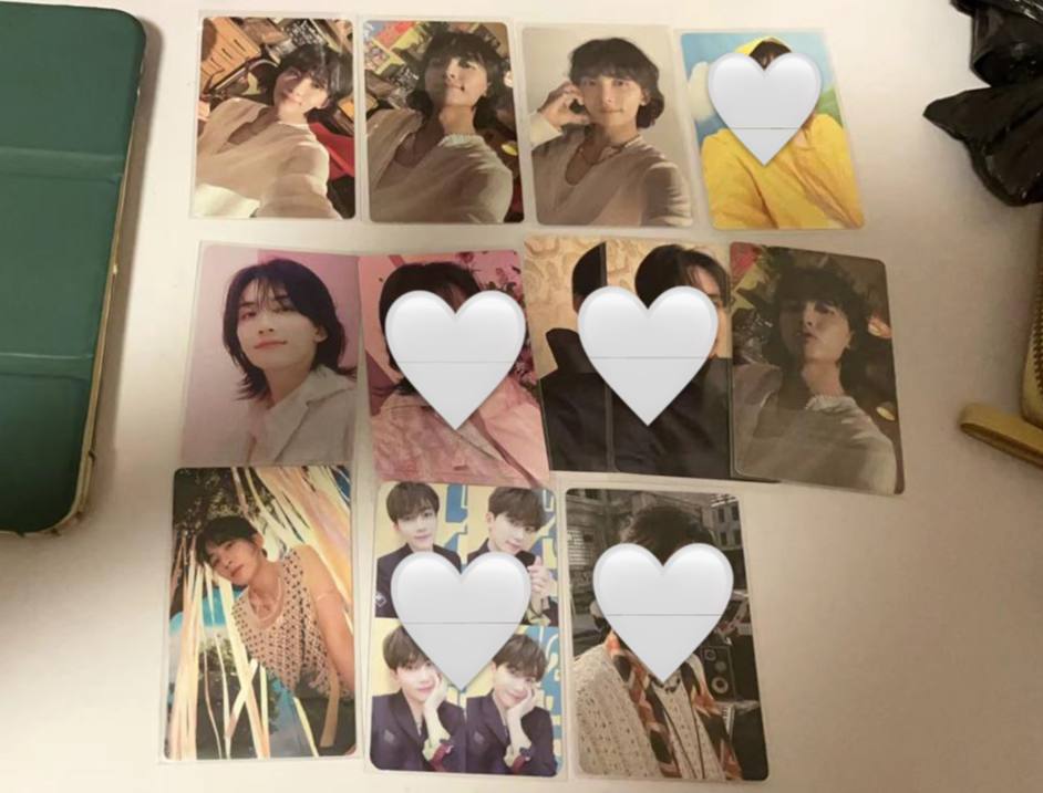 wts lfb seventeen pc ph

— jeonghan ganda kulot agenda set!

– ₱2,100 set + sf (once onhand)
– stbo
– ETA: early august if walang delays
– can send video condition of the photocards

unmarked pcs are the jeonghan pc set that I am selling.