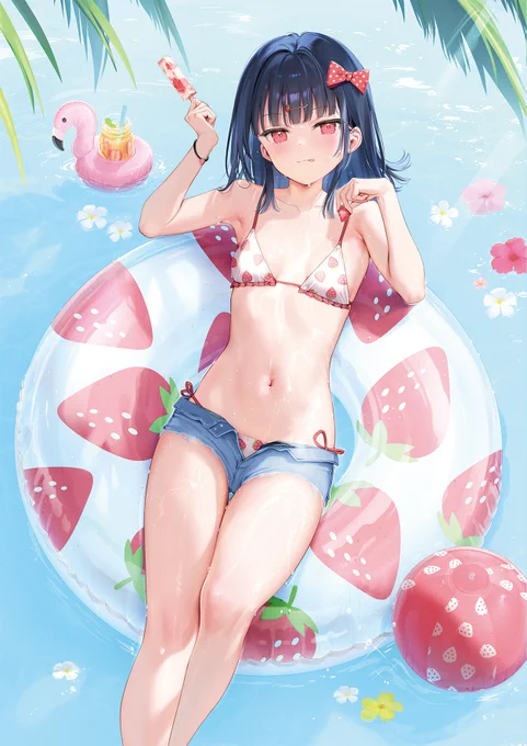夏と濡れ肌のC104新刊「ONAKA SUMMER1」予約開始しました 成人向けです[通常] [無償特典] [タペ+無償特典]  まとめ  