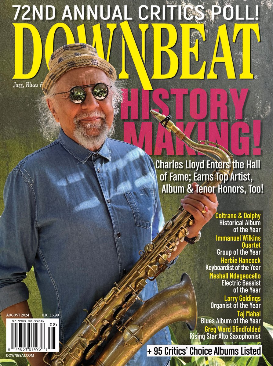 A great honor. Thank you <a href="/DownBeatMag/">DownBeat Magazine</a>