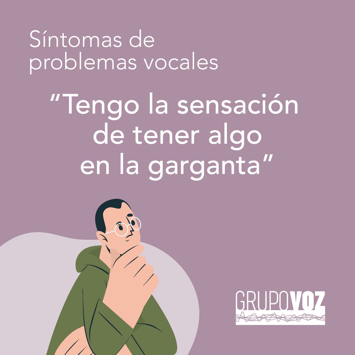 ¿Sientes que tu garganta no está al 100%? El estrés puede ser uno de los causantes de esta sensación. 🤯

Si el síntoma persiste con el tiempo, consulta con un experto para que te ayude a calmar la sensación. 👨‍⚕️

#VOZ #Prevención <a href="/consejologopeda/">Consejo Logopedas</a> <a href="/logopedes/">Col·legi Logopedes</a>