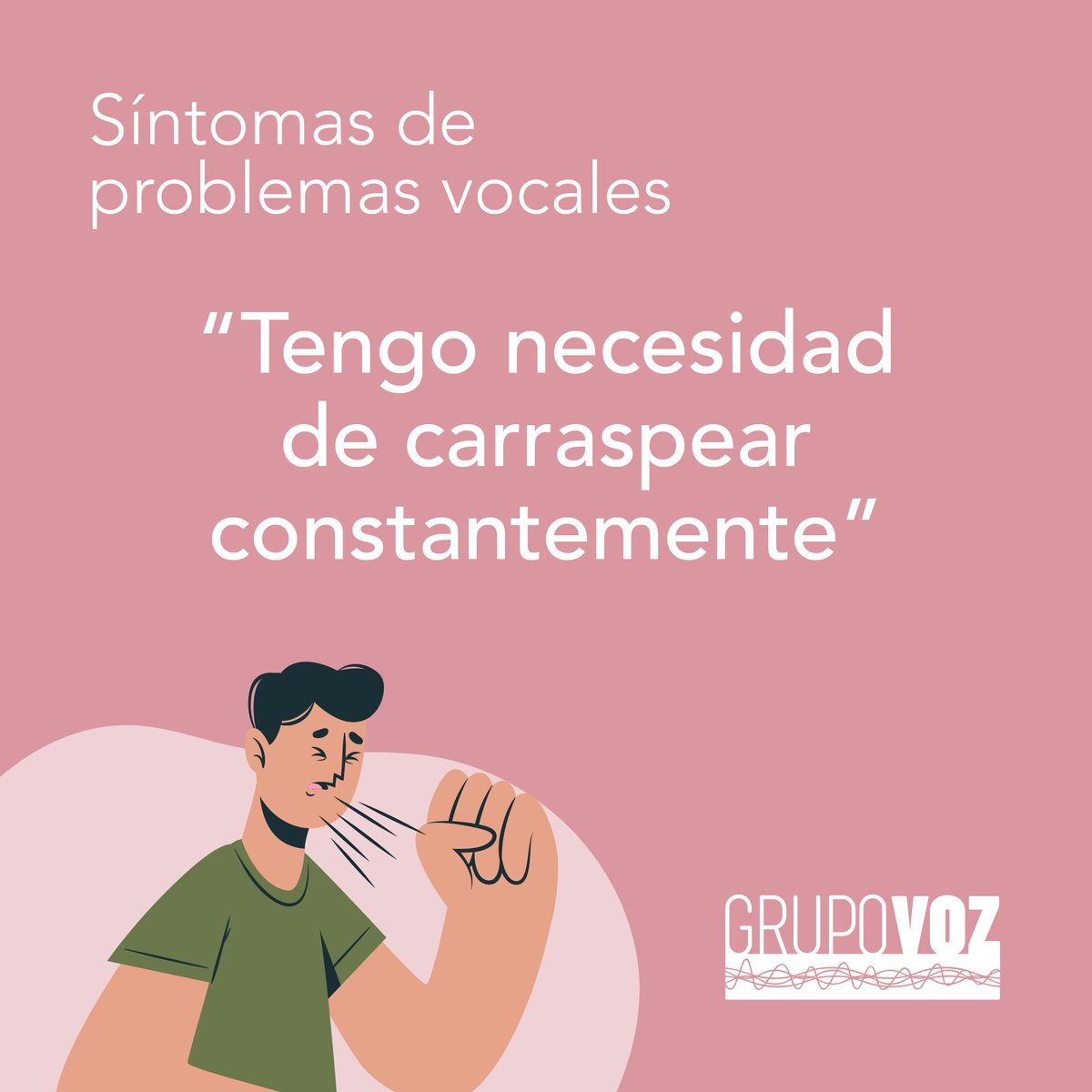 Tener la necesidad de aclararse la garganta frecuentemente puede ser causada por la acumulación de moco por bronquiectasias o alergias estacionales. 🗣️

Si persiste durante varias semanas, no dudes en acudir al especialista. 👍

#VOZ #Prevención <a href="/consejologopeda/">Consejo Logopedas</a> <a href="/logopedes/">Col·legi Logopedes</a>