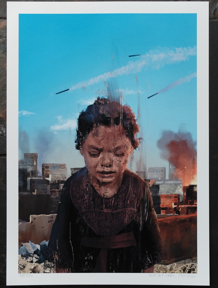 wefail's tweet image. Another £100 sent to @MedicalAidPal from sales of my print, £700 donated in total to date. Still have some left if you would like one. Thanks all❤️
wefail.art/products/blue-…