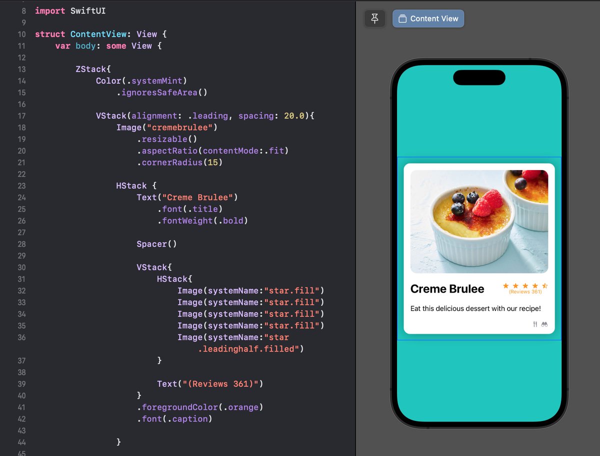 keyedupdev's tweet image. 29/#100DaysOfCode - Okay so today I got a take home test where I need to use SwiftUI and and API to build a "simple" app. Problem is I only have a basic knowledge of Swift! Going through @CodeWithChris's tutorials to help me get through this one. 😅