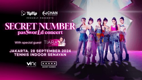 starfess's tweet photo. -star TIARA ANDINI BAKAL JADI SPECIAL GUEST DI KONSER PERTAMA SECRET NUMBER 😭😭😭😭 https://t.co/XRpKp1SurX