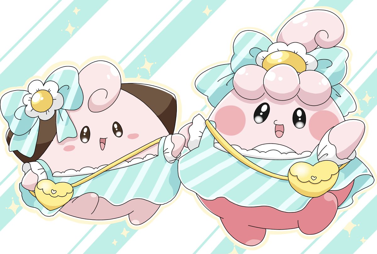 いっしょにおめかし！😆🌸