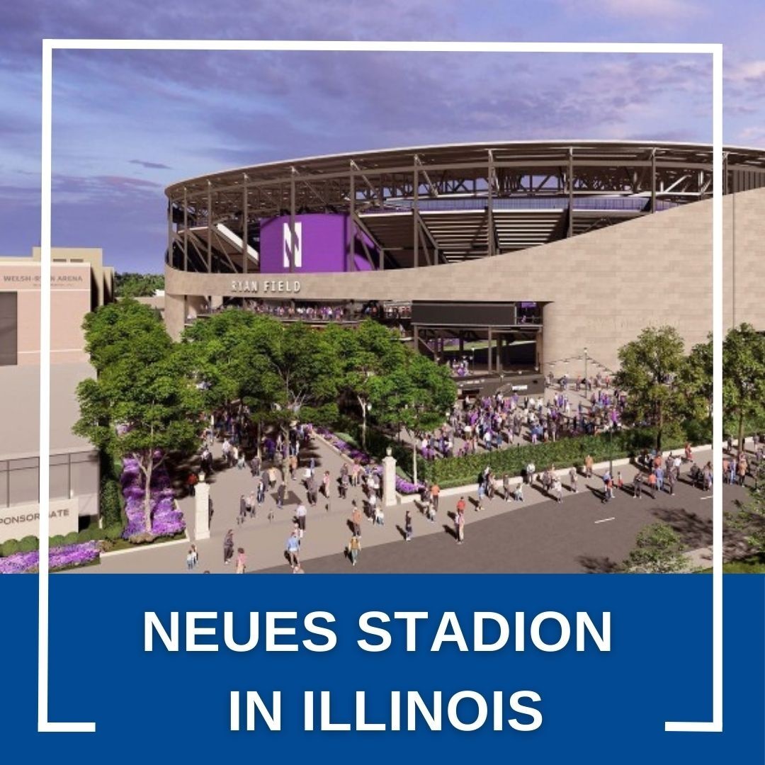 Unsere US-Tochter #Turner hat den Spatenstich für das #RyanFieldStadion in Evanston, #Illinois, gefeiert. Die #Football-Arena für die Northwestern Wildcats soll 2026 eröffnen. Das Stadion strebt eine LEED-Zertifizierung in Gold an. di-ri.co/B59gn