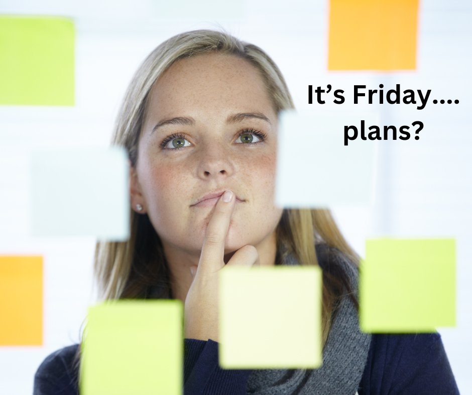 YourSocialXpert's tweet photo. Fridays are a MUST...however, weekend plans may vary person to person. What's your favorite thing to do with your weekend? #Plans #RelaxOnTheWeekend #WeekendOptions #HappyFriday https://t.co/9s1HNyWhtv
