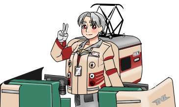 国鉄イチ凡庸な雰囲気で・・・。 