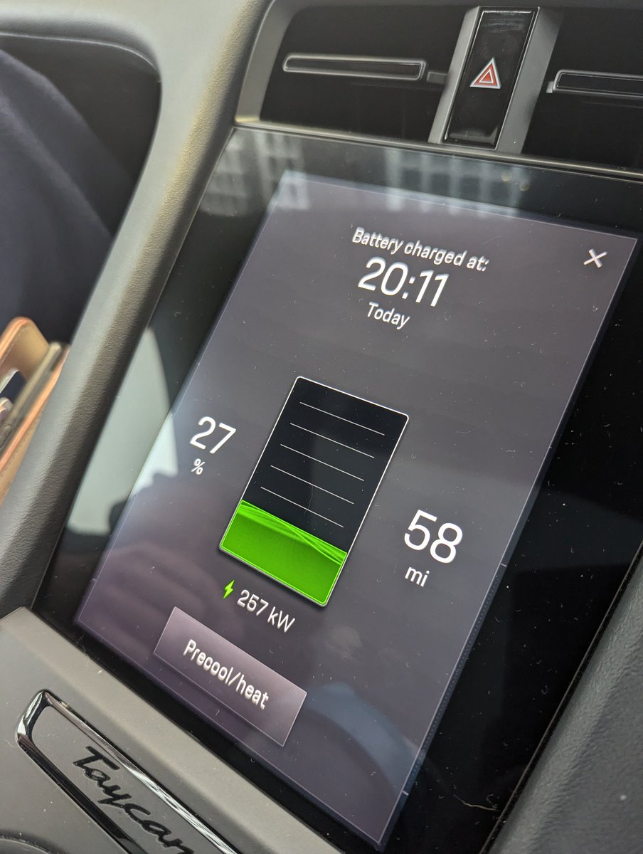 markbillington's tweet photo. It boggles my mind how a car can charge this fast. 🤯 https://t.co/yNQMm2OPqx