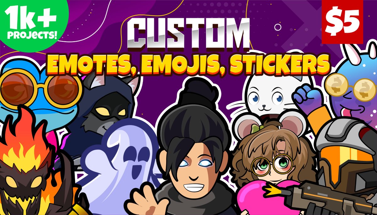 azirhav's tweet photo. Emotes Commissions are open today! Ready to upload on twitch, youtube, discord, telegram, etc. Over 1000+ projects with positive feedback and satisfactory. Limited slots, grab yours now! :D

#art #commission #emote #emotes #sticker #twitch #discord #nft #vtuber #live2d #anime https://t.co/9iDi9P4nZC