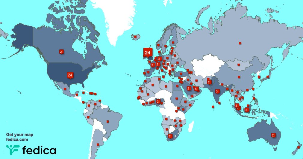 I have 10 new followers from Nigeria, and more last week. See fedica.com/!HuttonIF