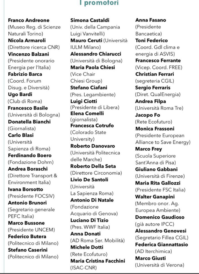 wganapini's tweet photo. #Transizione #urgente e #conveniente @FratelliTuttiF @max_tarantino @AndreaRoventini @jesuitczerny @ASmerilli @mauromagatti @UgoMorelli @annfasano @mcarlizzi @EUEnvironment @Sustainable2050 https://t.co/3cC4c7avTS