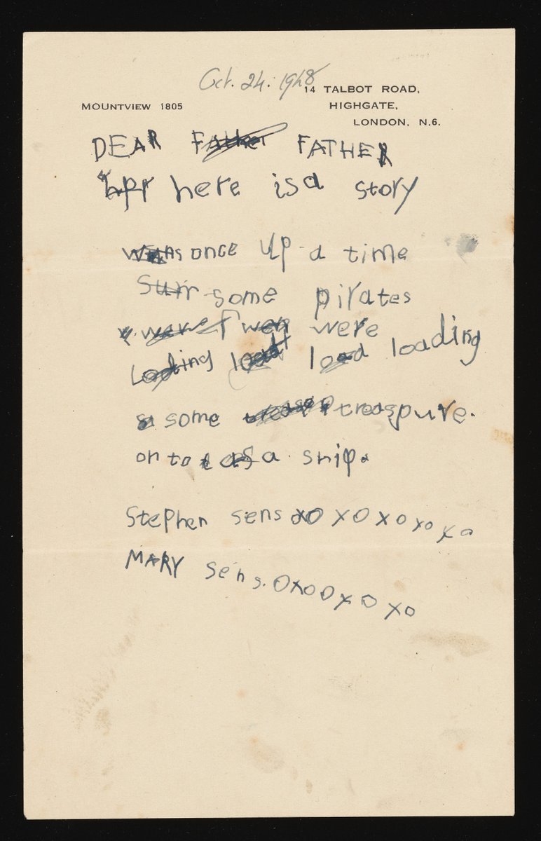 "I’m writing this letter on my new computer which also speaks but a bit like a Dalek with an American accent."

The personal &amp; scientific archive of Professor Stephen Hawking, held for the nation <a href="/theUL/">Cambridge University Library</a>, is now available historians and researchers.
loom.ly/gb8wrMQ