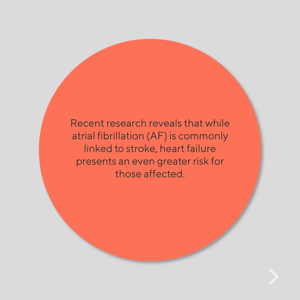 Cardio_One's tweet image. Did you know? Heart failure is twice as likely as stroke in patients with atrial fibrillation.

A 22-year study highlights the need for prevention and early intervention for both stroke and heart failure. Monitor and manage your heart health.