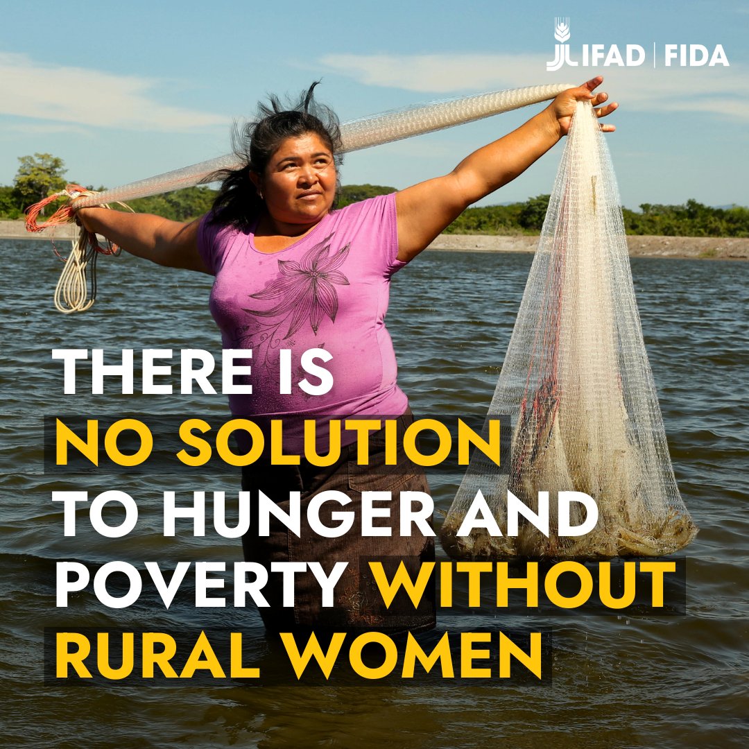 IFAD's tweet photo. And that’s why we #InvestInRuralWomen💫 https://t.co/bwXhc2l39n