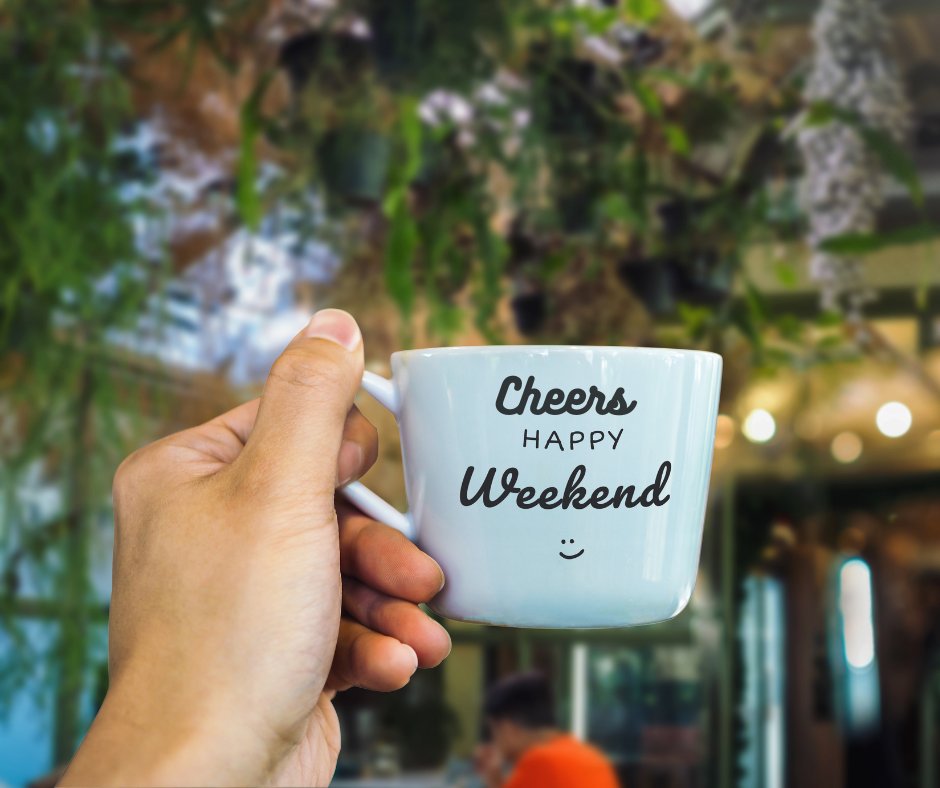 YourSocialXpert's tweet photo. Here's to a weekend filled with your favorite things! Happy Friday! #Weekend #ItsFriday #HappyFriday #FavoriteThings https://t.co/KS83u2WcP2