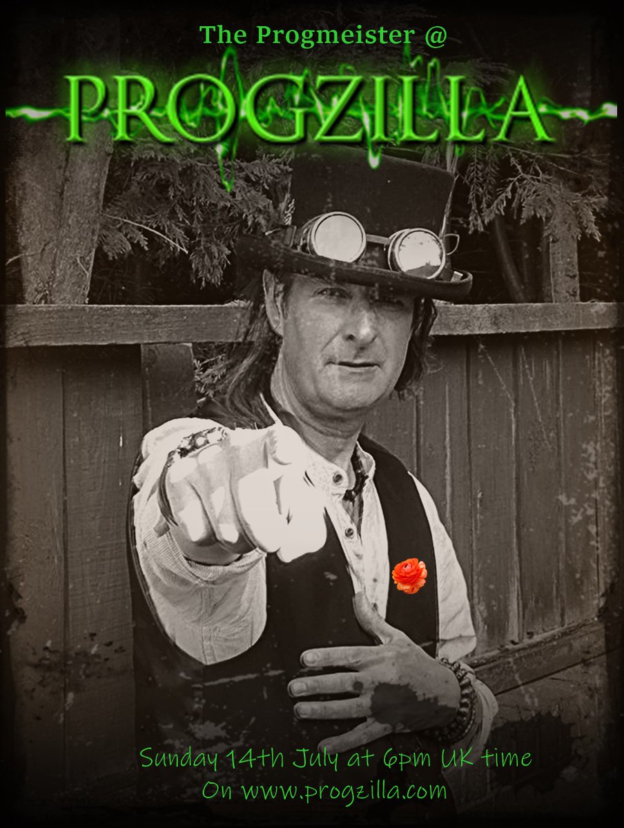 Roll up rollup, get you pre match Prog this Sunday with the #Progmeister at #Progzilla.. 6pm - 8pm UK time. From the land of grey and pink direct to Berlin. For those wanting to watch the pre-match pre-amble there's always the Podcast. Come on England...
