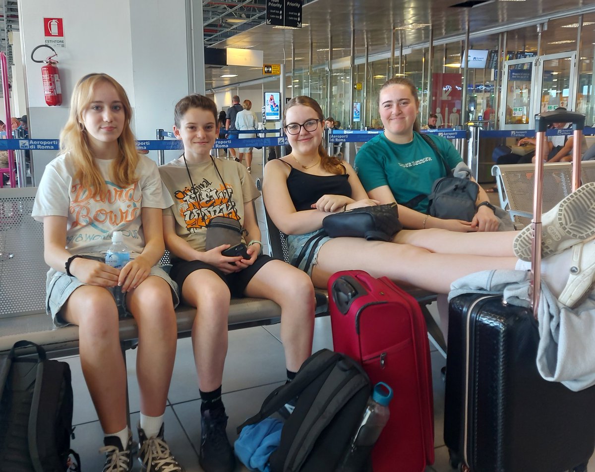 Homeward bound. We will be back 🇮🇹