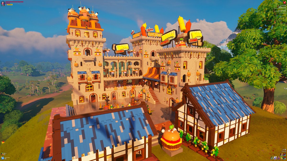 My Expert Mode Durrr Castle Base 🍔#Mylegofornite