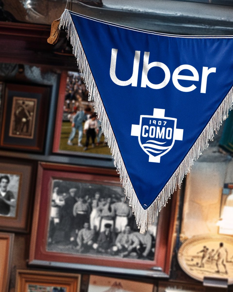 Welcome to Como, <a href="/Uber/">Uber</a> ⚪️🔵
 
Como 1907 is delighted to reveal its new front of shirt sponsor in a three year deal beginning in the 24/25 season, Uber. This is the first time that Uber itself has sponsored a football team in Italy.