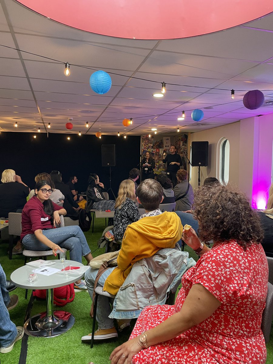 Super great working with <a href="/producersully/">Jen Sullivan</a> <a href="/igcmidlands/">In Good Company</a> and having such a brilliant collaborative atmosphere <a href="/derbytheatre/">Derby Theatre</a> here she is launching #DepartureLounge 2024!
There is SOooooooo much happening today, check out the digital program and come along! 

derbytheatre.co.uk/festival/depar…