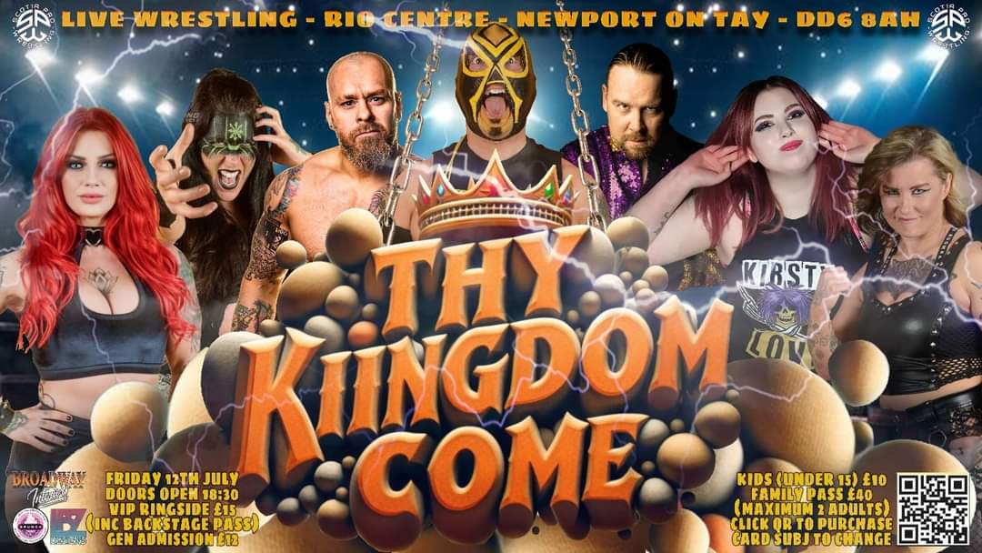 SaltirePro's tweet photo. 🚨 IT'S SHOW DAY🚨
Ringside seats are now SOLD OUT and online ticket link is now closed, but there will still be limited tickets available at the door for #ThyKingdomCome2
See you there 💥👊 https://t.co/64X4OnBDEv