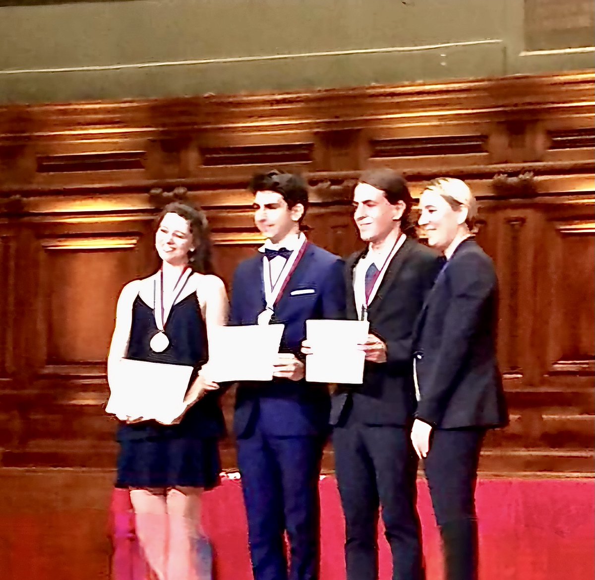 Hier avait lieu, en Sorbonne, la remise des prix du Concours général  2024. Bravo aux lycéens russisants (et à leurs professeurs et assistants de langue!) des académies de Versailles, Bordeaux, Nancy-Metz, Paris, Créteil et Strasbourg.
cyclades.education.gouv.fr/candidat/publi…